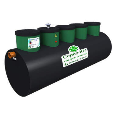 Септик Малахит NERO 15